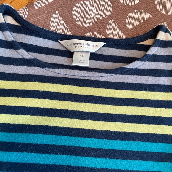 CHRISTOPHER & BANKS Long Sleeve T-Shirt - Picture 2 of 2